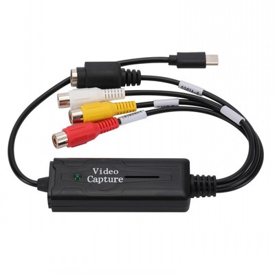1 Channel USB 3.1 Type-C CCTV DVD VCD Audio Video Capture Card for PC Smartphone