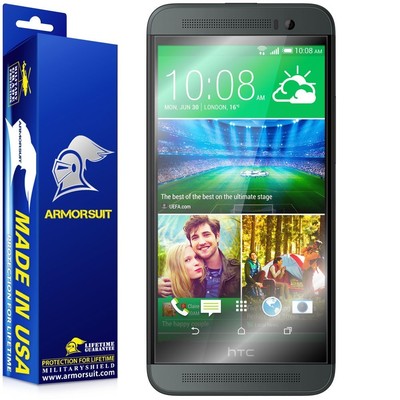 [2 Pack] ArmorSuit MilitaryShield HTC One E8 Case Friendly Screen Protector