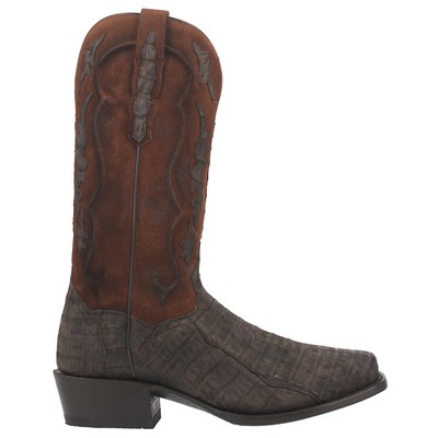 Dan Post Boots Stalker Square Toe Cowboy  Mens Brown, Grey Casual Boots DP3089-2