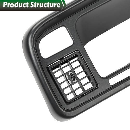 Fit For 94-97 Dodge Ram 1500 2500 3500 Pickup Black Dashboard Bezel w/ Vents 