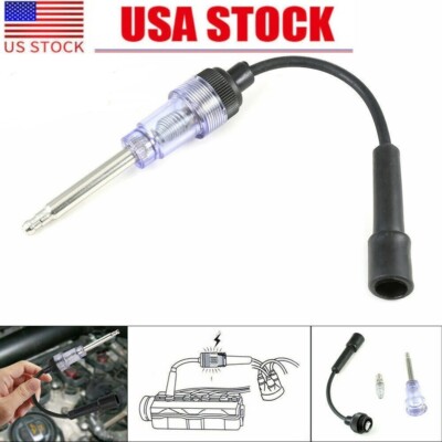 Ignition Spark Plug Tester Wire In-line Diagnostic Tools Automotive Auto Detecto