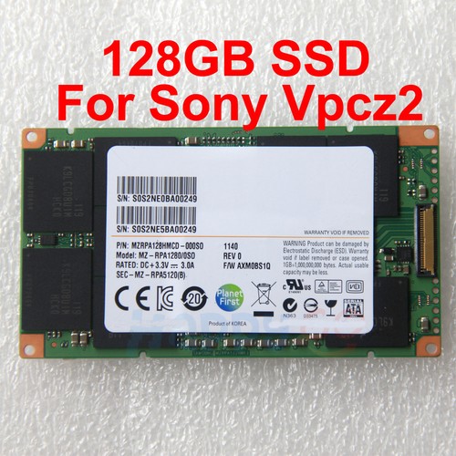 【sososo】SSD2つ Samsung Raid LIF 128GB MZ-RPC1280/0SO SSD for Sony Laptop