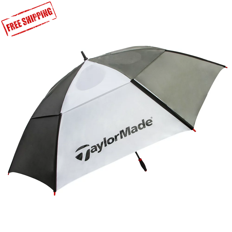 Umbrella, Black/white, Free Delivery