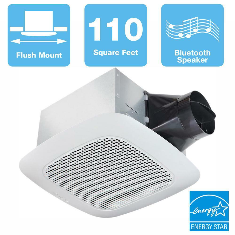 110cfm Ceiling Bathroom Exhaust Fan Bluetooth Speaker Ceiling Flush Mount Square 885917002183 Ebay 110cfm Ceiling Bathroom Exhaust Fan Bluetooth Speaker Ceiling Flush Mount Square 885917002183 Ebay