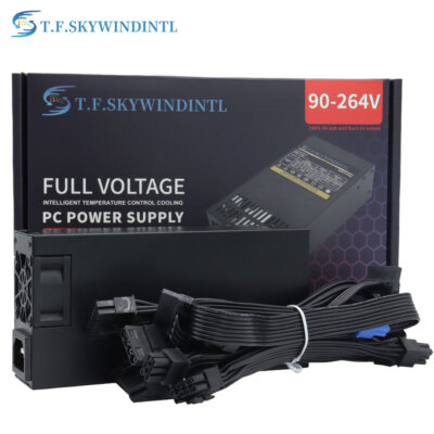 600W Power Supply SATA 20+4-pin, 6-Pin For Enhance 7660B 1U Flex ATX PSU Modular