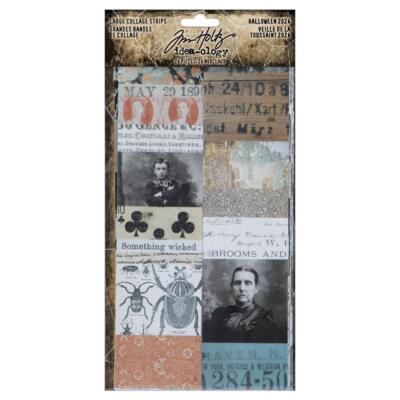 Tim Holtz Idea-ology - Collage Strips Large Halloween, TH94394 2024