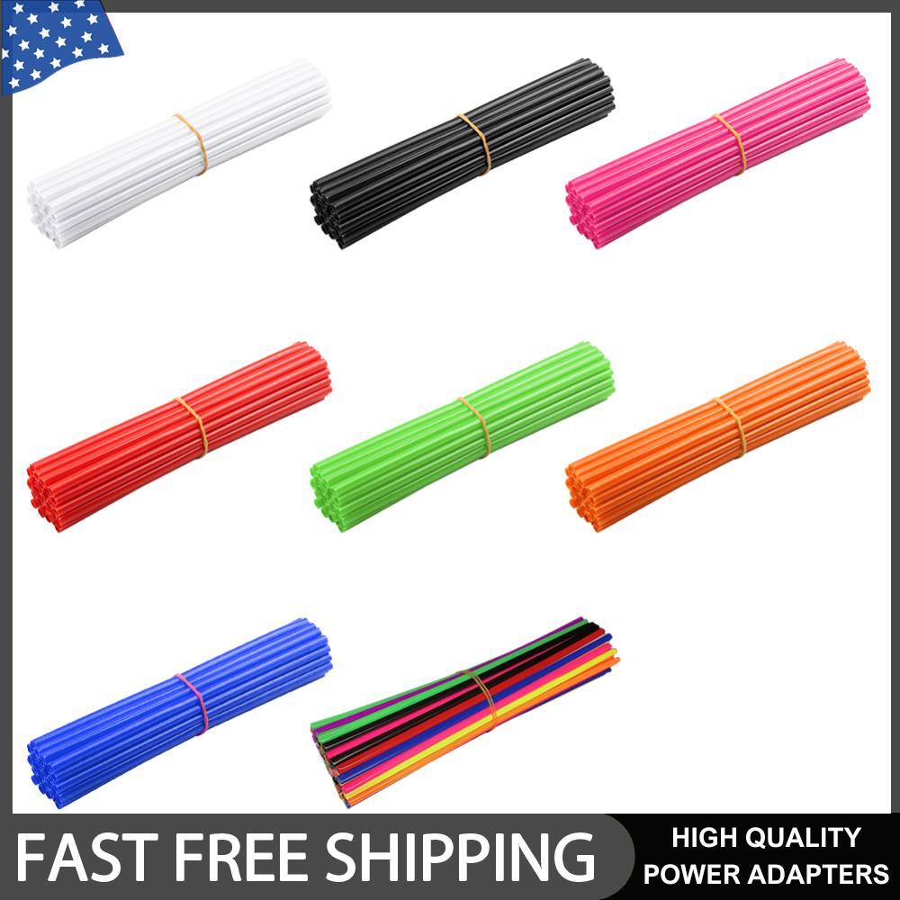 72pcs Wheel Decoration ABS Wheel Rim Wrap Kit Universal for Universal Motorcycle