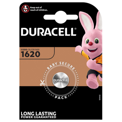 Duracell DL1620 CR1620 1620 3V Lithium Coin Cell Batteries **Long Expiry**