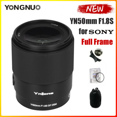 YONGNUO YN50mm F1.8S DF DSM Full Frame Lens for Sony E-mount Mirrorless Cameras
