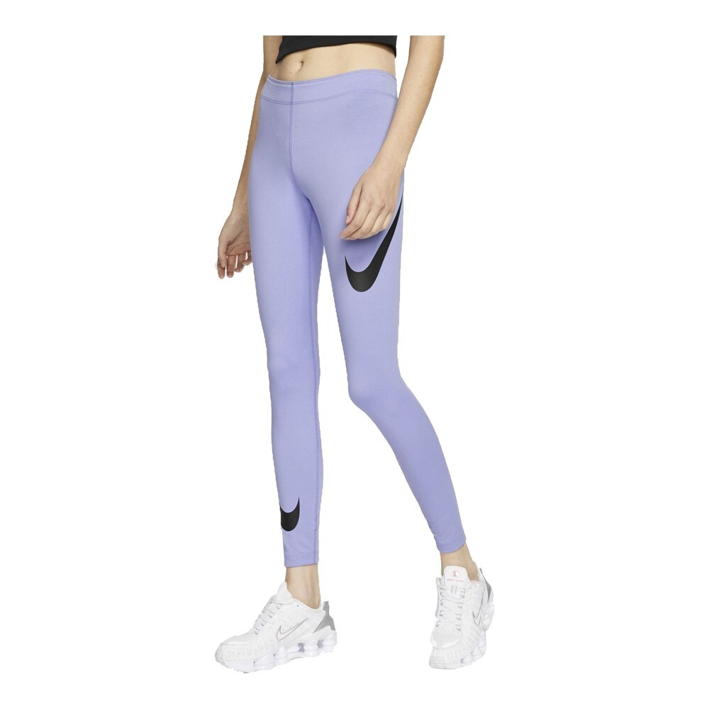 

Леггинсы Nike Womens SportsWear Leg-A-See цвета LT-Thistle/Black, разные размеры, Фиолетовый