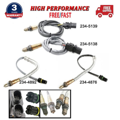 4Pcs Oxygen O2 Sensor Upstream Downstream for BMW X3 X5 Z4 135I 335i 328I 528I