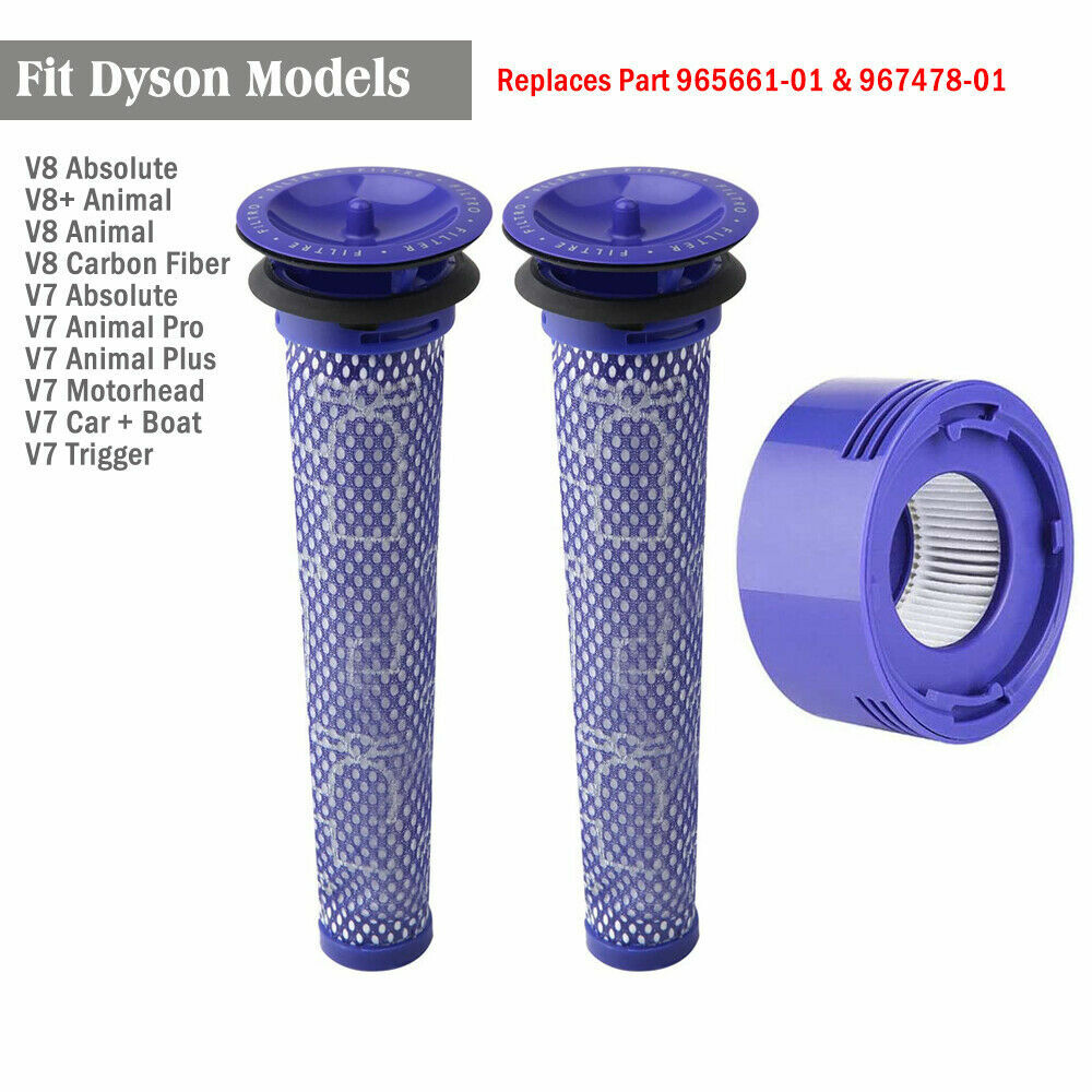 Replacement Hepa Filter Parts For Dyson V6 V7 V8 Animal Absolute Cordless Vacuum