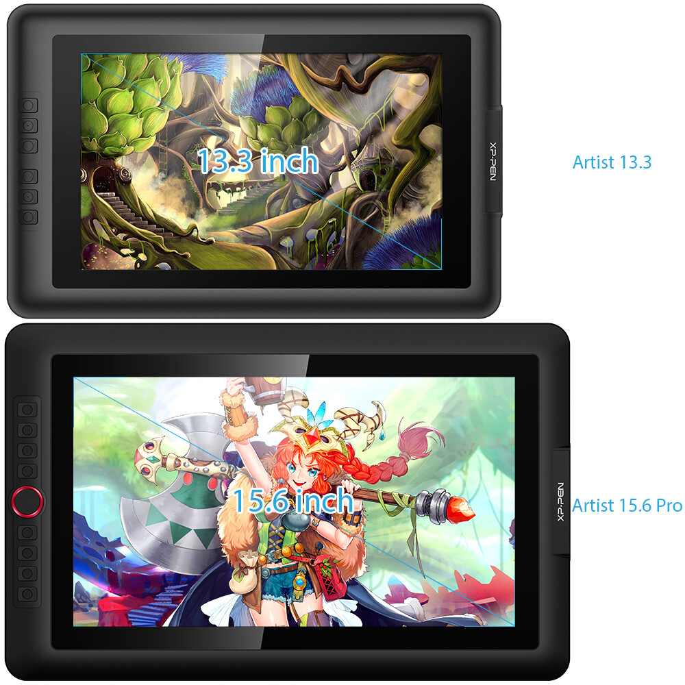 XP-PEN Artist 15.6 Pro Drawing Tablet Screen Graphic