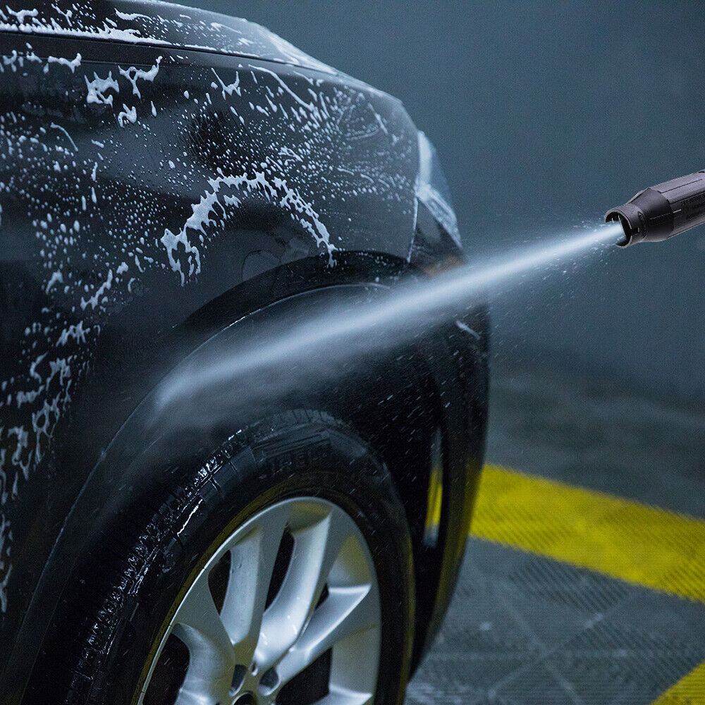 High Pressure Power Washer Spray Gun with 5 Nozzle For Car Garden Wash Clean Kit