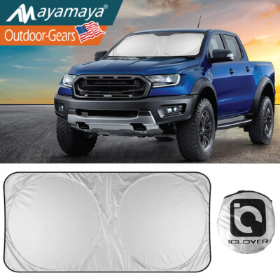 Foldable Jumbo Extra Large Car Front Windshield Sun Shade Visor UV Block Cover