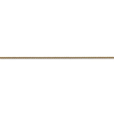 Pre-owned Superdealsforeverything Real 14kt Yellow Gold 16 Inch 1.05mm Spiga With Spring Ring Clasp Chain; 16 Inch