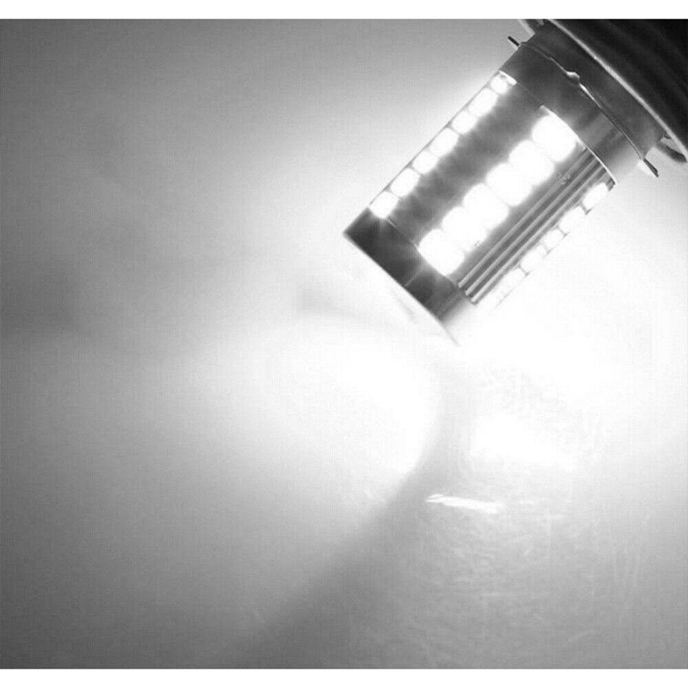 10Pcs T20 LED White 7443 7440 5630 33-SMD Dome Map Car Backup Reverse Light Bulb