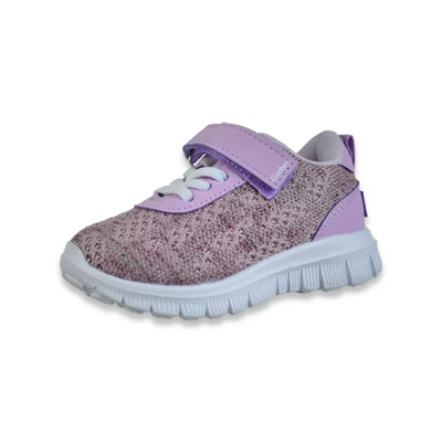 Gerber Infant Girls Knit Athletic Sneakers, Size 4 - Cute an