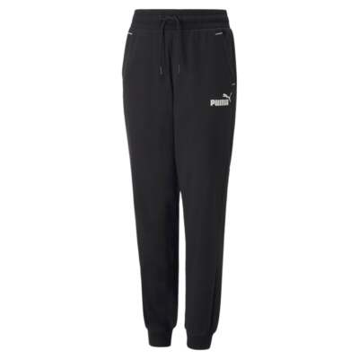 

Puma Power Sweatpants Youth Boys Size  Athletic Casual Bottoms 67010001, Черный, Puma Power Sweatpants Youth