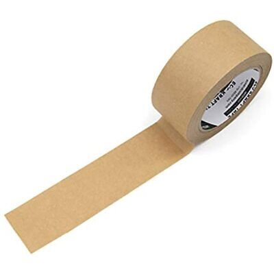 ECOAND Brown Kraft Paper Tape, 2 X 43 Yards, Writable Non-Coated Surface For And