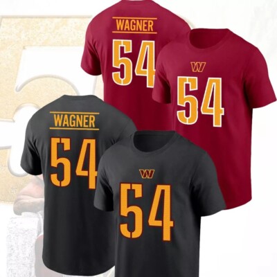 HOT Bobby Wagner #54 Washington Commanders Player 2024 Name & Number Fans Shirt