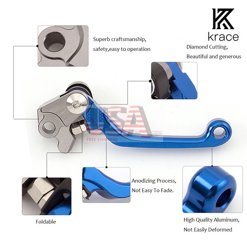 For YZ125 YZ250 YZ426F YZ450F 2001-2007 YZ250F 2001-2006 CNC Clutch Brake Levers