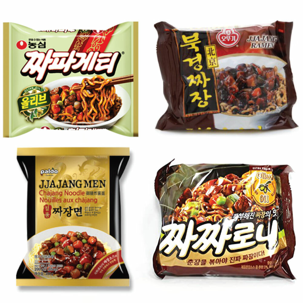 Korean Food Jjajang Black Bean Sauce 
