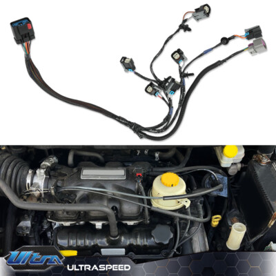 Fit For 2001-03 Chrysler Voyager Dodge Caravan V6 Fuel Injector Wiring Harness