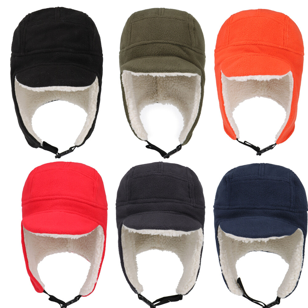 Winter Warm Ear Flaps Ski Hat Cap Headwear Windproof Snow Caps for Men Women