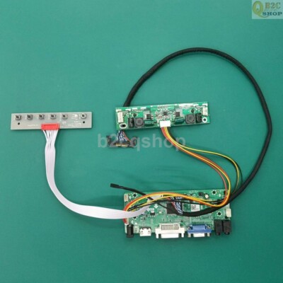 HDMI VGA DVI LCD Controller Driver Board Monitor Kit for T320HVN05.6 1920X1080