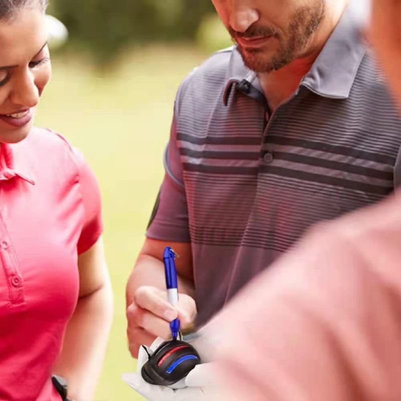 8 Pack Precision Golf Ball Marker, Upgrade Golf Accessories, 4 Golf Ball Marking