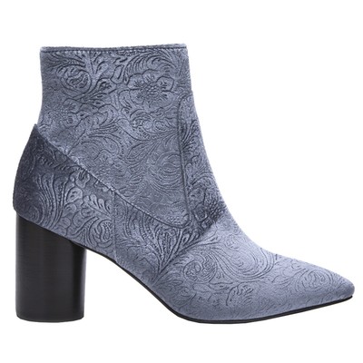 COCONUTS by Matisse Alana Floral Embossed Zippered Booties Womens Size 6.5 M Cas