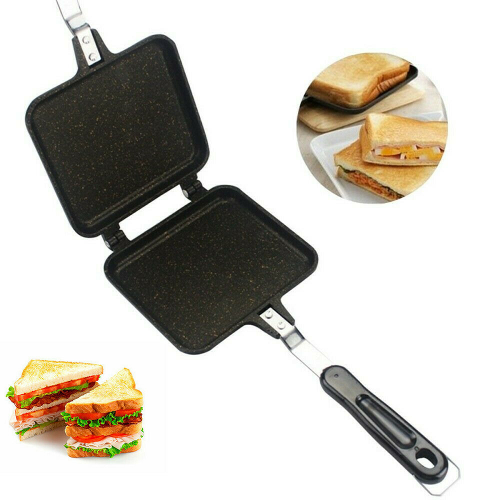 Sandwich Toastie Maker Toaster Machine Breakfast Non-stick Camping Stove Toaster: 3 - 5 Days Free Delivery Only UK