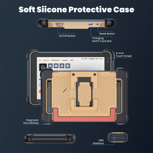 ThinkScan 689BT Auto Diagnostic Scan Tool Bidirectional OBD2 Scanner E.CU Coding