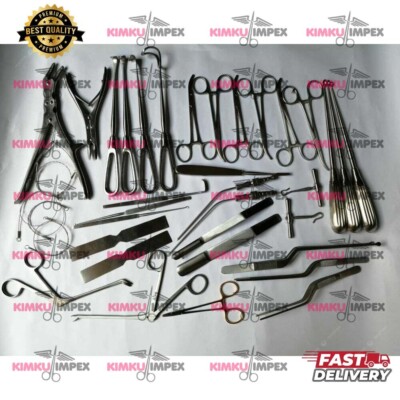 Basic Craniotomy Set of 40 Pcs Best Spine Orthopedic Surgical Instruments