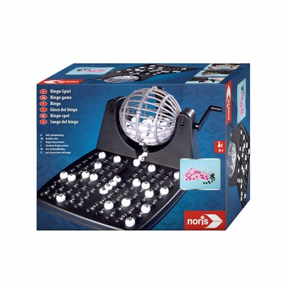 Noris Bingotrommel Bingo Spiel Gesellschaftsspiel Aktionsspiel ab 6 Jahren