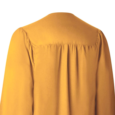 Endea Graduation Matte Gold Graduation Gown & Cap