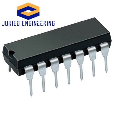 1PCS SN75C189N Quadruple Low-Power Line Receiver DIP-14 Breadboard-Friendly