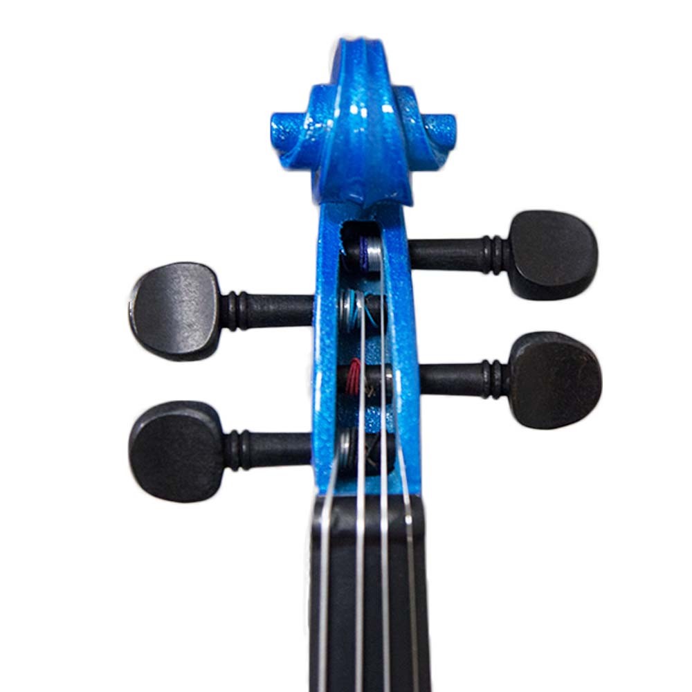 Sky Children's 1/10 Size Blue Violin w Rosin, Cute Violin