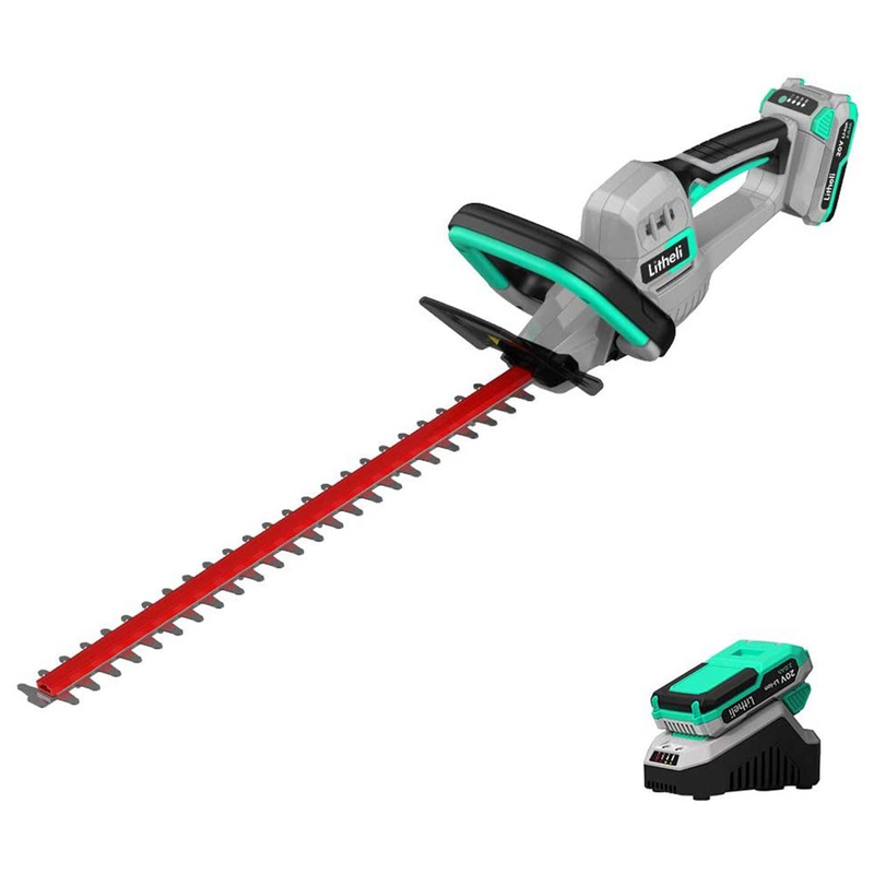20V Podadora De Arbustos Inalambrico Electrica Cortasetos Con Bateria Recargable