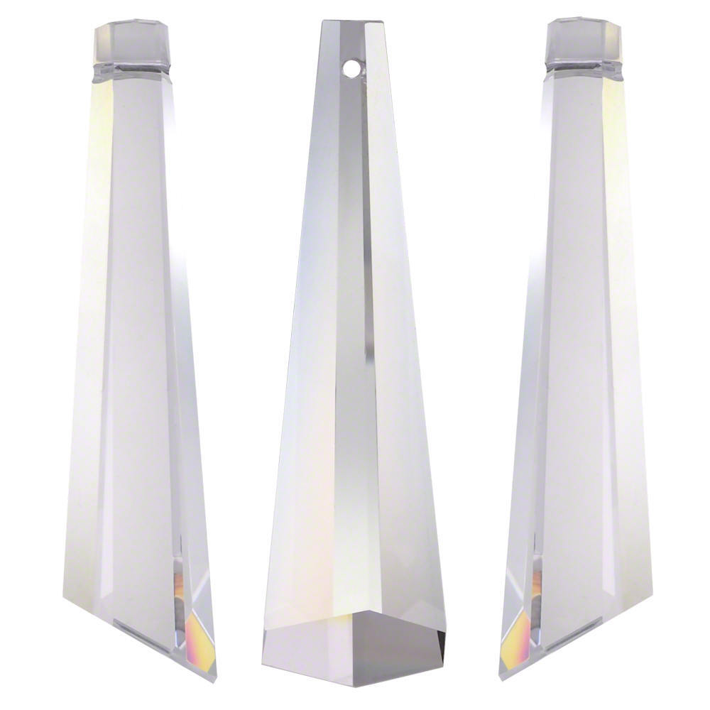 7x Cristal 'Icículas / Icículos' de 63 mm Cristal 30%PBO ~ arcoiris de lámpara