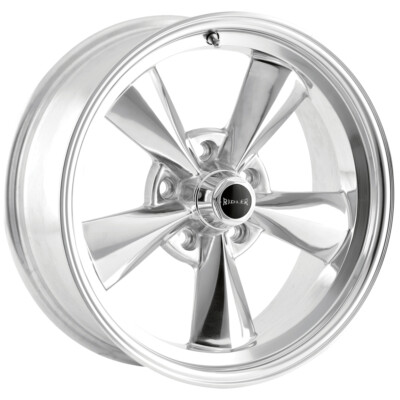Ridler 675 15x7 5x4.75" +0mm Polished Wheel Rim 15" Inch