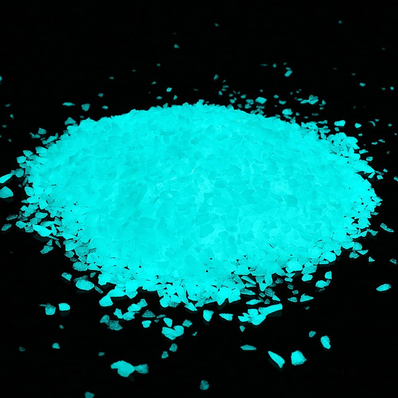Shiny Stone Glow in the Dark Gravel, Fish Tank Aquarium Gravel Sand, Decorative