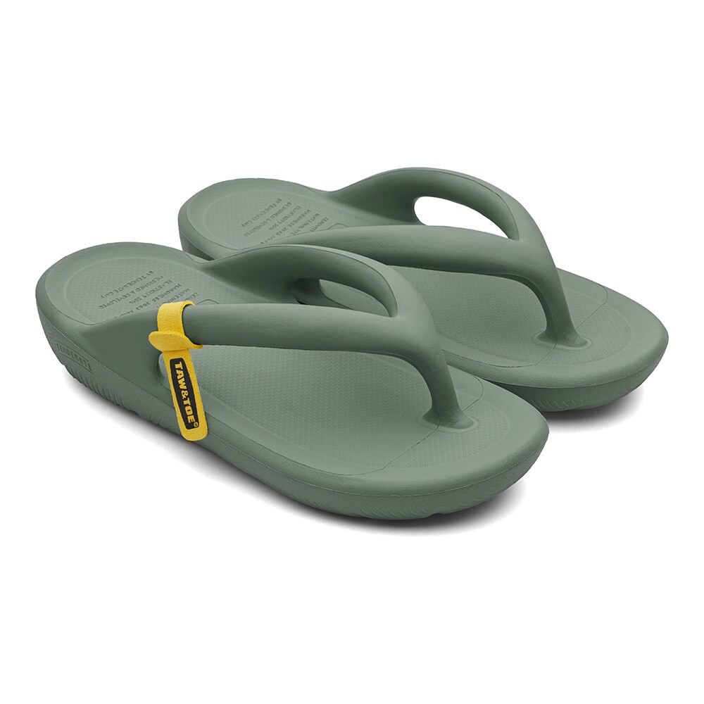 New TAW&TOE FLIP FLOP ZEROVITY OG MISTY GREEN Z-FF-OGMG Light Weight UNISEX SIZE