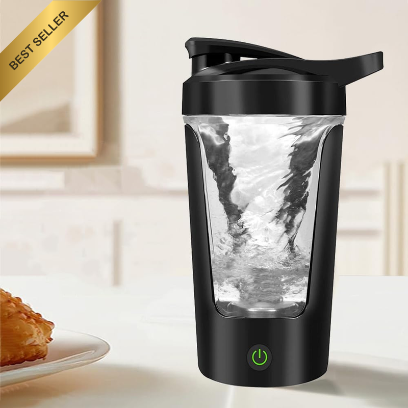 Electric Protein Shaker Bottle-Usb-C Rechargeable Protein Shake Mixer Cup-450Ml