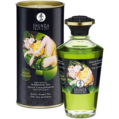 Shunga Aphrodisiac Oil Organica Exotic Green Tea