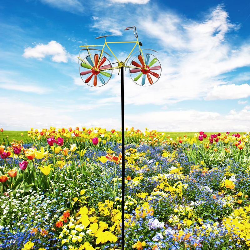 Kinetic Garden Stake Lawn Patio Yard Decor Art