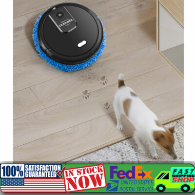 Robot Vacuum Cleaner Sweep And Wet Mopping Floors Smart Sweeping Cleaning Robot