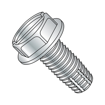 Hex Bolt Thread Cutting Screw Zinc Plated Type F Self Tapping Self Threading 