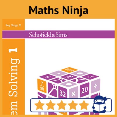 KS2 Problem Solving Workbook 1 (Ages 7-11) - Maths Ninja Skills - NEW